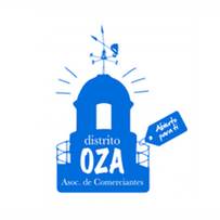 trabajos diseño gráfico: logotipo asociación de comerciantes distrito Oza