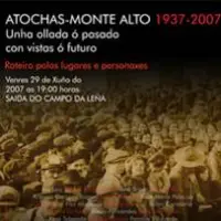trabajos diseño grafico: cartel y plano de ruta acto recuperación memoria histórica