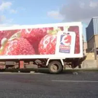 trabajos comunicación visual: Diseño para rotulación de flota comercial Eroski Vegalsa