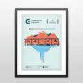 Poster <aCine, Desarrollo, Sostenibilidad<a para el Premio Cooperación española del festival de cine de San Sebastián 2019 para Cooperación española