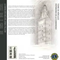trabajos diseño grafico: Tríptico Torre de Hércules Patrimonio de la Humanidad